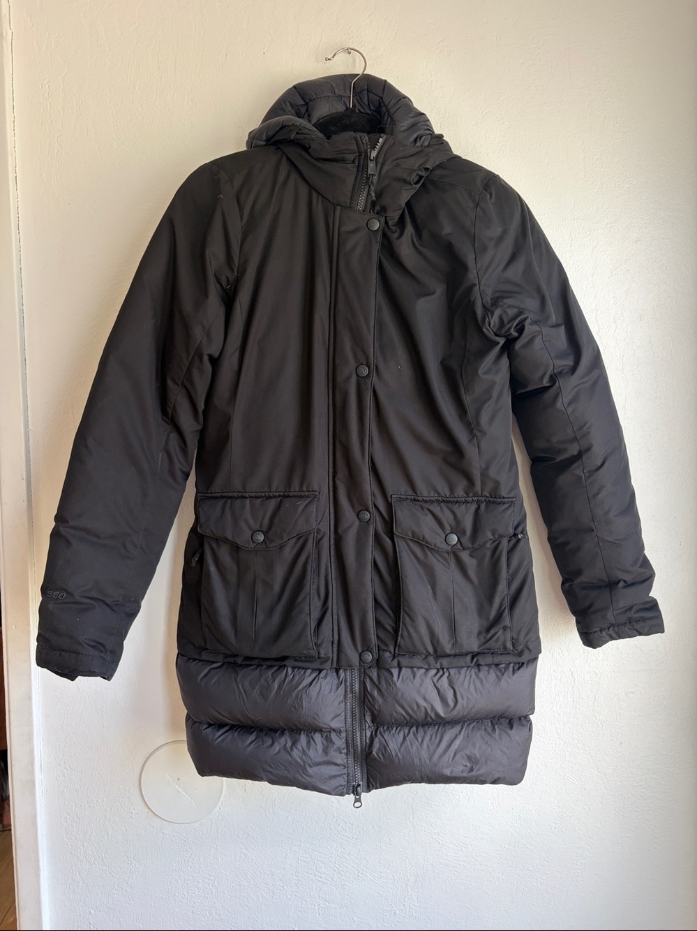 The North Face Tuvu water repellent parka black size small